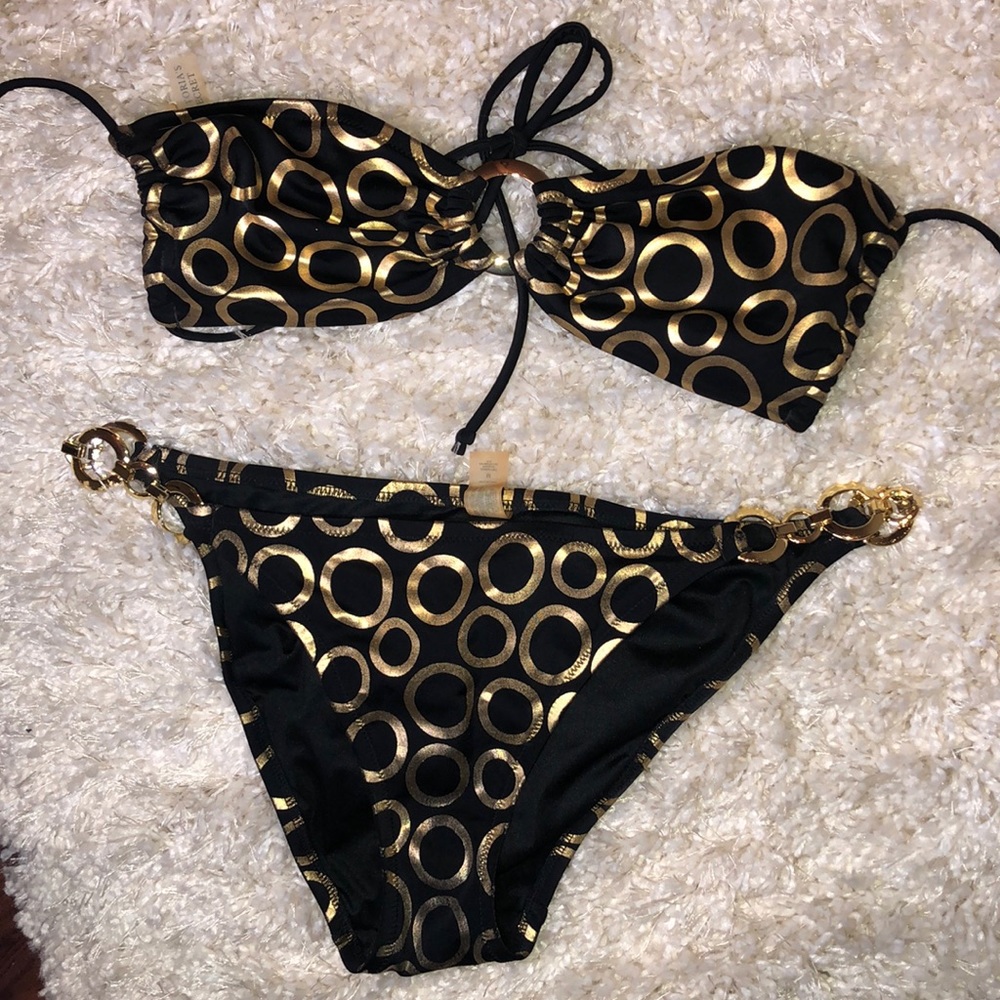 Victoria secret swimsuit strapless bikini